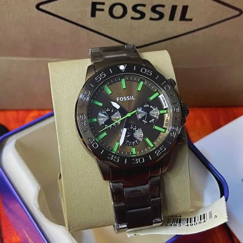 Fossil Bannon Multifunction Green Dial Men's Watch | BQ2504